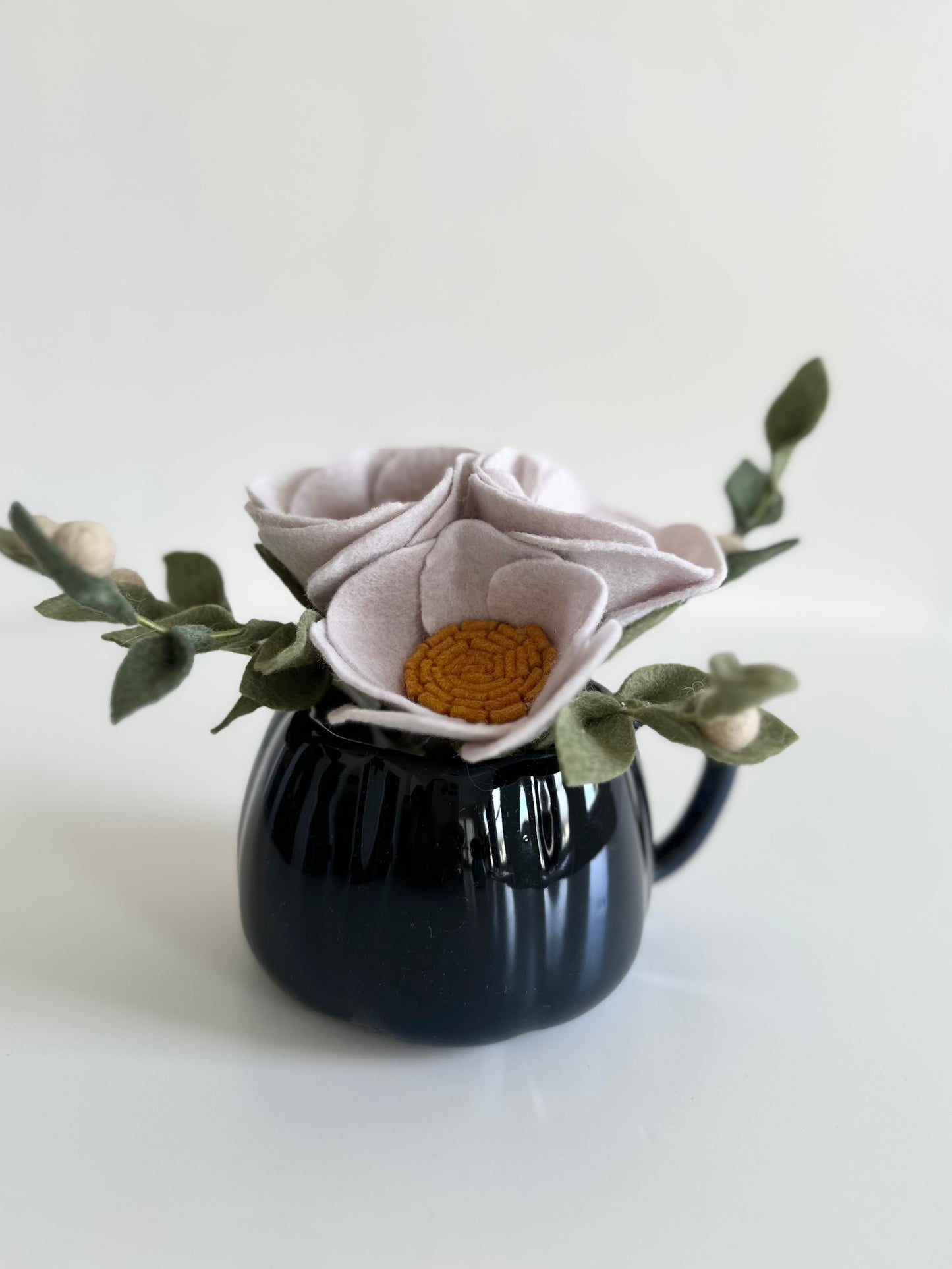 Felt Floral Pumpkin Mug Workshop