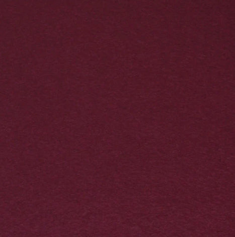 Burgundy Wool Blend Felt Sheet