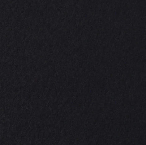 Black Wool Blend Felt Sheet