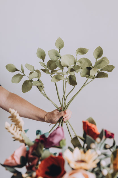 Sage Felt Greenery
