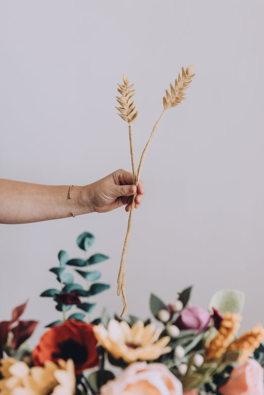 Wheat Felt Stem