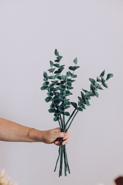 Eucalyptus Felt Stem