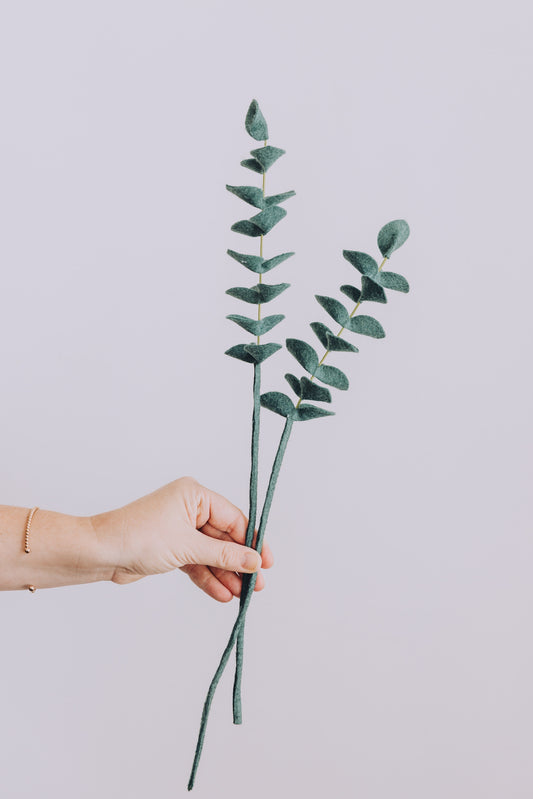 Eucalyptus Felt Stem