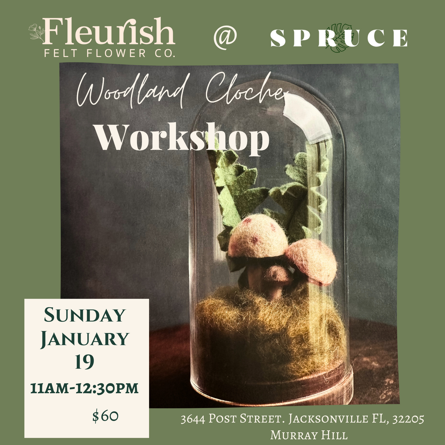 Woodland Cloche Workshop @ SPRUCE